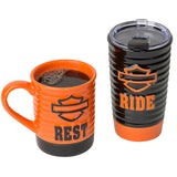 H-D Ride & Rest Travel Mug Set