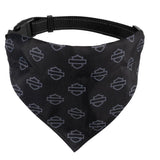 Harley-Davidson Pet Bandana - Repeat Bar & Shield Pattern