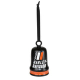 HARLEY-DAVIDSON® H-D® RACING STRIPES RIDE BELL ORNAMENT // HDX-99278