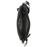 Harley-Davidson Women's Live To Ride Washed Canvas Crossbody Purse - Black