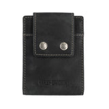 Men's Smooth Grain Snap Front Pocket Billfold Wallet
