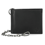 Unisex Universal Classic Billfold with Chain