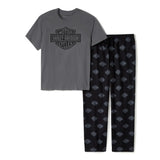 Harley-Davidson Men's Bar & Shield Pajama Pants Set