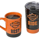 H-D Ride & Rest Travel Mug Set