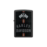 ZIPPO HARLEY-DAVIDSON BLACK CRACKLE (73760)