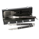 Harley-Davidson Bar & Shield Eagle Grill Tool Set w/ Black Wood Carrying Case