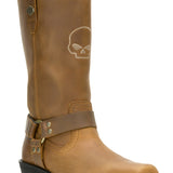Harley-Davidson Women's Korsen Tall Ride Waterproof Motorcycle Boots - Brown