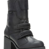 Harley-Davidson Women's Joella 6.75-Inch Black Motorcycle Boots