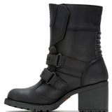 Harley-Davidson Women's Joella 6.75-Inch Black Motorcycle Boots