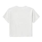 Harley-Davidson Women's Flaming Eagle Boxy Tee - White