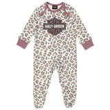 Harley-Davidson Infant Girls Printed Onesie