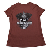Harley-Davidson Women's Dark Flame V-Neck Dealer Tee