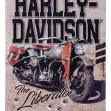 Harley-Davidson® Embossed Tin Sign, Liberator Motorcycle Logo // HDL-15548