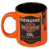Harley-Davidson Oil Can Bar & Shield Logo 18 oz. Ceramic Coffee Mug // HDX-98642