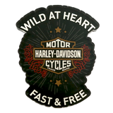 Harley-Davidson Wild at Heart Magnet