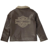 Harley-Davidson Leather Sherpa Jacket