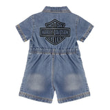 Harley-Davidson Kids Denim Romper