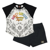 Harley-Davidson 2pc Knit Shirt Set