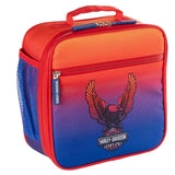 Harley-Davidson Kid's Soft Lunch Box Insulated Cooler, Vivid Bar & Shield Eagle // HDX-98681
