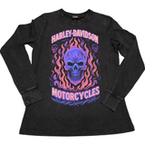 Harley-Davidson Ladies Neon Lights Long-Sleeve Dealer Shirt