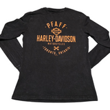Harley-Davidson Ladies Neon Lights Long-Sleeve Dealer Shirt