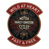 Harley-Davidson Wild at Heart Sew-On Patch