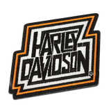 Harley-Davidson Orange Lightning Sew-On Patch