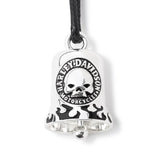 HD CLASSIC WILLIE G SKULL RIDE BELL WITH FLAME ACCENTS
