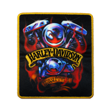 Harley-Davidson Chrome Horsepower Sew-On Patch