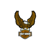 Harley-Davidson® 10" Upwing Eagle B&S Patch // SA8011628