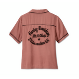 Harley-Davidson® Women's Club Crew Contrast Piping Shirt // 96754-23VW