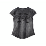 Harley-Davidson® Women's Cavalry Short Sleeve Henley // 97469-23VW