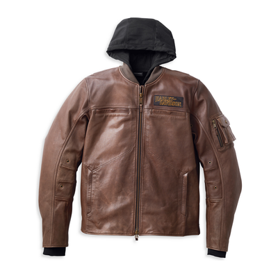 Harley-Davidson® Men's Ventura 3-in-1 Leather Jacket // 98008-22VM