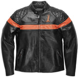 Harley-Davidson® Men's Victory Sweep Leather Jacket // 98012-21VM