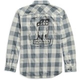 Harley-Davidson® Men's #1 Logo Plaid Shirt // 99051-21VM