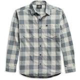 Harley-Davidson® Men's #1 Logo Plaid Shirt // 99051-21VM