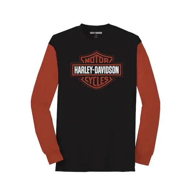 Harley-Davidson® Men's B&S Colorblock Tee // 99067-22VM