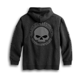 Hooded Skull Sweatshirt // 99107-18VM
