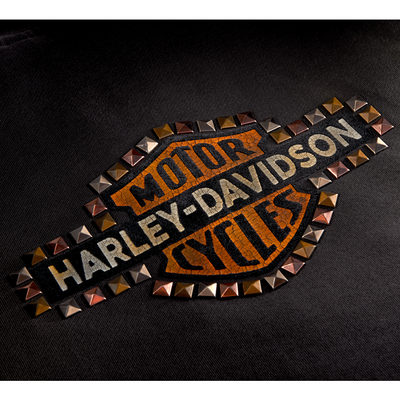 Harley-Davidson® Women's Studded Vintage Logo Hoodie // 99129-20VW