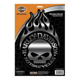 Harley-Davidson® Willie G Flames Chrome Decal // CP3279