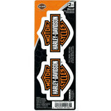 Harley-Davidson® 2pc Orange Bar & Shield Decals // CG99185