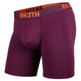 BN3TH Classic Boxer Brief Solids - Cabernet/Orange // M111024-515