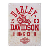 Harley-Davidson® Riding Club Tin Sign // HDL-15545