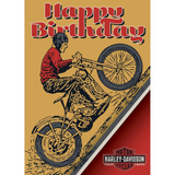 Harley-Davidson® Not Over The Hill Birthday Card // HDL-20005
