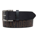 Harley-Davidson® Milwaukee Original Leather Belt // HDMBT11031-BLK
