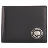 Harley-Davidson® Skull Concho Bi-Fold RFID Wallet // HDMWA11474