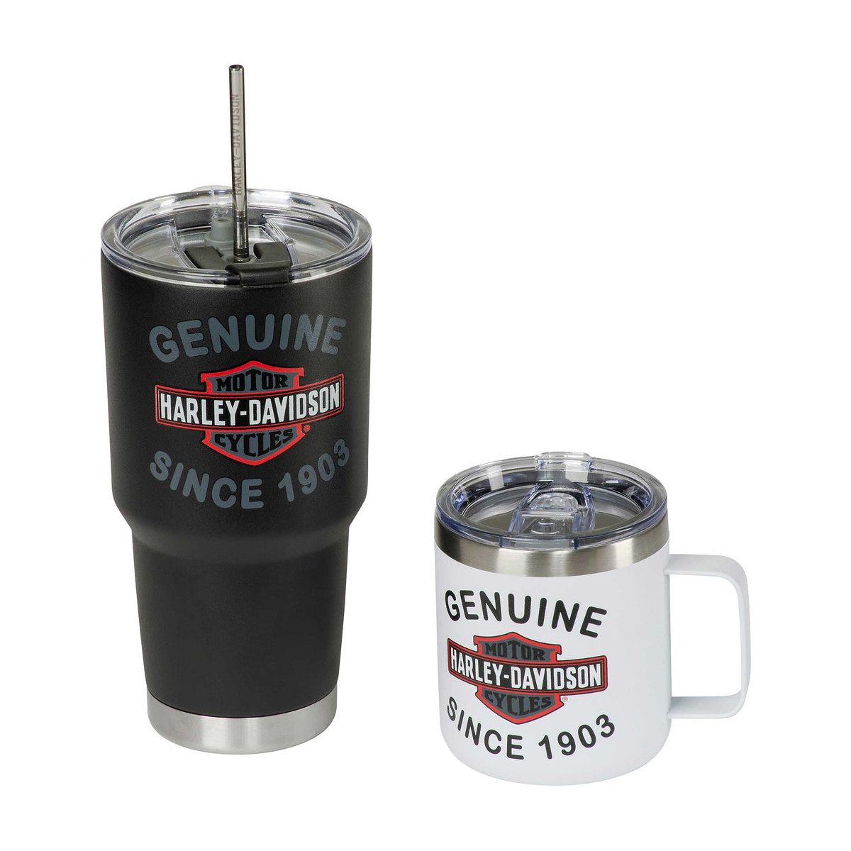 Harley-Davidson® Genuine Travel Mug & Tumbler Set // HDX-98640