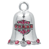 Harley-Davidson® Pink Crystal B&S Ride Bell // HRB019