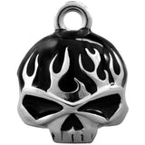 Harley-Davidson® Black Flame Skull Ride Bell // HRB039