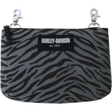 Harley-Davidson® Cotton Canvas Zebra Print Hip Bag // LCC4539-Zebra